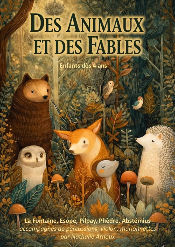 affiche des Animaux et des Fable
